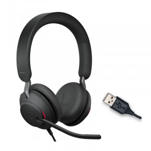 Jabra Evolve2 40 UC Duo USB-A  -Casque PC / USB - Devis sur Techni-Contact.com - 1