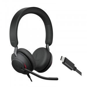 Jabra Evolve2 40 UC Duo USB-C -Casque PC / USB - Devis sur Techni-Contact.com - 1