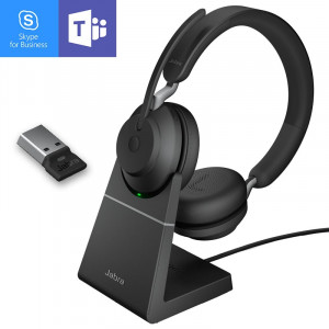 Jabra Evolve2 65 MS Stereo USB-A avec base -Casque pour téléphone mobile - Devis sur Techni-Contact.com - 1