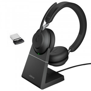 Jabra Evolve2 65 UC Duo USB-C avec base -Casque PC - IP / Softphone - Devis sur Techni-Contact.com - 1