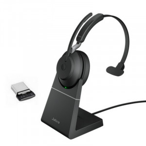 Jabra Evolve2 65  UC Mono USB-C avec base -Casque pour téléphone mobile