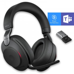 Jabra Evolve2 85 MS Duo Noir USB-A  -Casque pour téléphone mobile