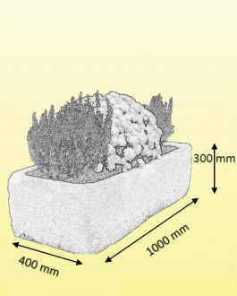 Jardinière béton - Devis sur Techni-Contact.com - 2