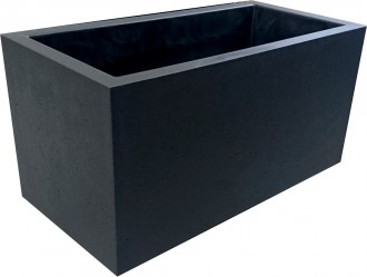 Jardinière béton noir - Devis sur Techni-Contact.com - 1