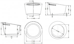 Jardinière décorative en acier - Devis sur Techni-Contact.com - 2