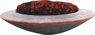 Jardinière en béton et terre cuite - Devis sur Techni-Contact.com - 1