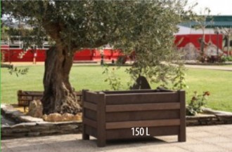 Jardinière rectangulaire plastique recyclé - Devis sur Techni-Contact.com - 5