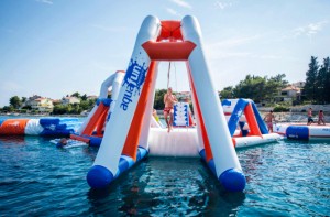 Jeu aquatique gonflable 4 personnes