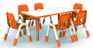 Table scolaire polyvalente rectangulaire - JUK 061 - Devis sur Techni-Contact.com - 3