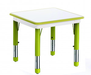 Table scolaire polyvalente carrée - JUK 071 - Devis sur Techni-Contact.com - 1