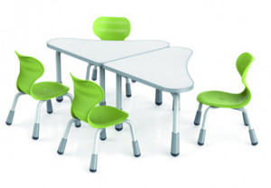 Table modulable triangulaire - JUK 819 - Devis sur Techni-Contact.com - 4