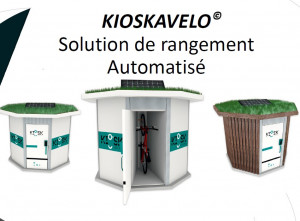 Kiosque à vélos manuel ou automatisé - Devis sur Techni-Contact.com - 1