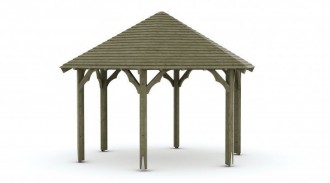 Kiosque de jardin bois - Devis sur Techni-Contact.com - 1