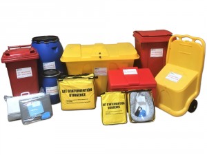 Kit d'intervention pour pollution d'hydrocarbures 250 L - Devis sur Techni-Contact.com - 2