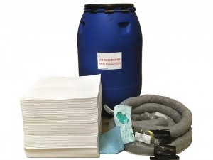 Kit d'intervention pour pollution d'hydrocarbures 250 L - Devis sur Techni-Contact.com - 1