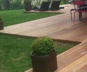 Lame de terrasse en bois exotique Cumaru - Devis sur Techni-Contact.com - 1