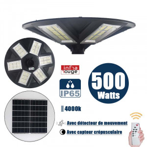 Lampe solaire OVNI pour extérieur rendu lumineux 500 Watts - Devis sur Techni-Contact.com - 1