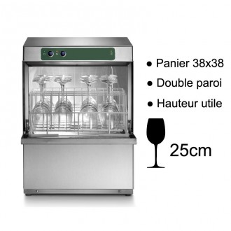 Lave-verre professionnel double paroi - Devis sur Techni-Contact.com - 1