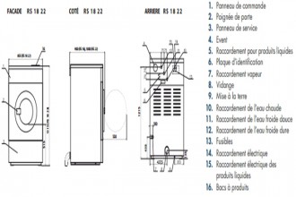 Laveuse industrielle essoreuse - Devis sur Techni-Contact.com - 2