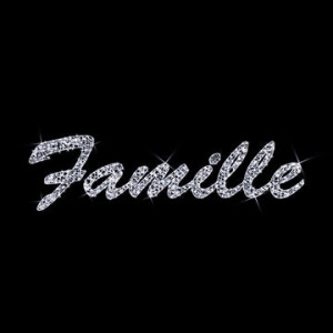 -Lettres lumineuses de Noël "Famille"