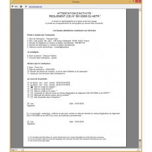 Logiciel d'analyse des cartes conducteurs et des chronotachygraphes