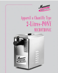 Machine à chantilly 2 litres - Devis sur Techni-Contact.com - 2