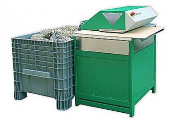 Machine recyclage carton en matériau de calage d'emballage - Devis sur Techni-Contact.com - 2