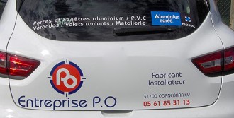 Marquage publicitaire de voiture - Devis sur Techni-Contact.com - 1