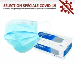 Masque de protection à 3 plis - Devis sur Techni-Contact.com - 1