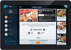 Menu sur Tablette tactile  - Devis sur Techni-Contact.com - 5