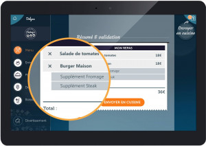 Menu sur Tablette tactile  - Devis sur Techni-Contact.com - 8