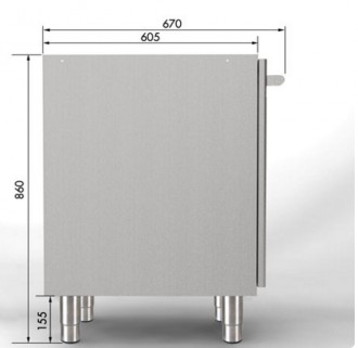 Meuble bas de cuisine en inox - Devis sur Techni-Contact.com - 2