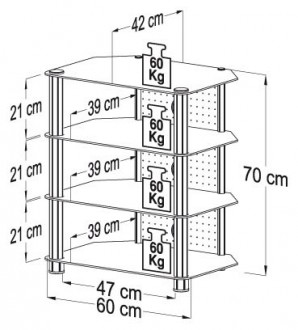 Meuble hifi et support vidéoprojecteur - Devis sur Techni-Contact.com - 2