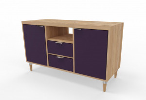 Meuble TV en bois - Devis sur Techni-Contact.com - 1