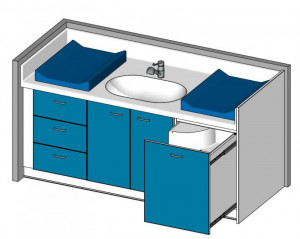 Meuble de change pour crèche - Devis sur Techni-Contact.com - 6