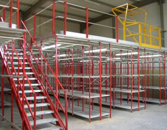 Mezzanine sur rayonnage - Devis sur Techni-Contact.com - 3