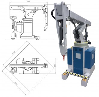 Mini grue mobile à flèche compacte - Devis sur Techni-Contact.com - 1