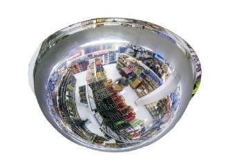 Miroir de sécurité industrielle coupole 360° - Devis sur Techni-Contact.com - 1