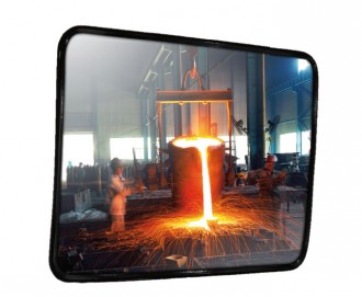 Miroir de sécurité industrielle en inox - Devis sur Techni-Contact.com - 1