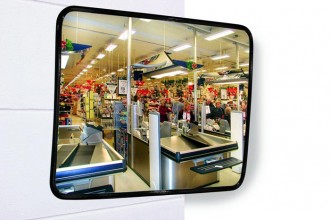 Miroir de sécurité industrielle en inox - Devis sur Techni-Contact.com - 3