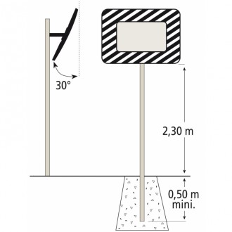 Miroir routier réglementaire - Devis sur Techni-Contact.com - 6