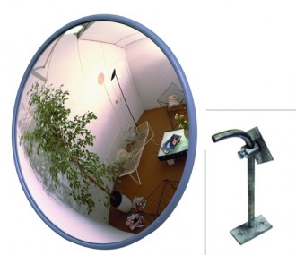 Miroirs de surveillance en PVC gris - Devis sur Techni-Contact.com - 1