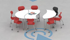 Table modulable et réglable en hauteur - Mobitab MW - Devis sur Techni-Contact.com - 3