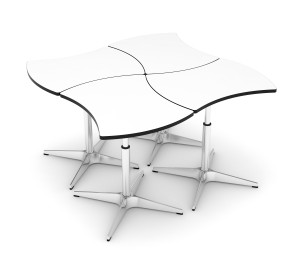 Table réglable en hauteur - Mobitah ML - Devis sur Techni-Contact.com - 2