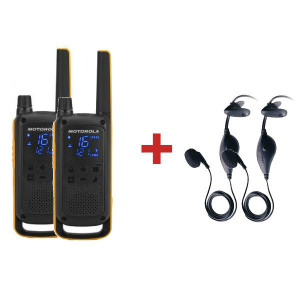 Motorola TLKR T82 Extreme + 2 Kits piétons - Talkie Walkie Etanche - Devis sur Techni-Contact.com - 1