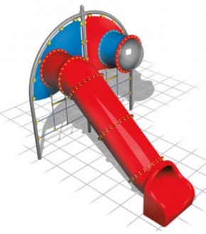 Multi jeux avec toboggan tunnel - Devis sur Techni-Contact.com - 1