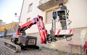 Nacelle automotrice sur chenilles pour travail dans les pentes - Devis sur Techni-Contact.com - 1