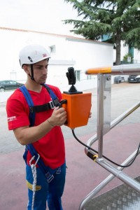 Nacelle élévatrice 8 mètres de hauteur travail