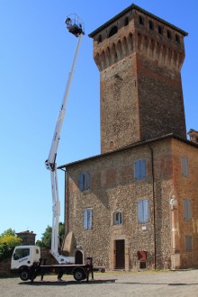 Nacelle sur camion hauteur de travail 20 mètres