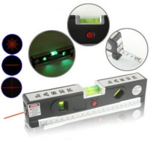 Niveau laser avec ruban de mesure lumière LED - Devis sur Techni-Contact.com - 1